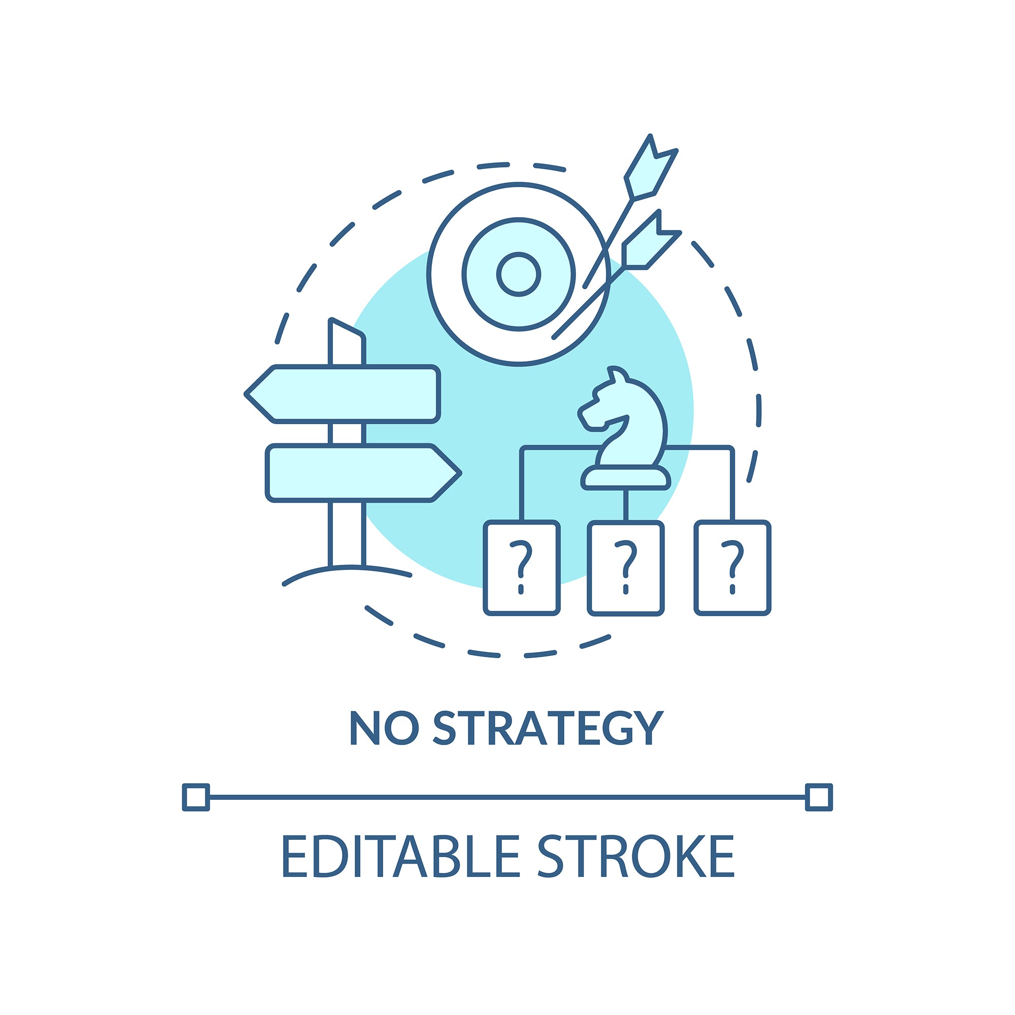 SEO optimization concept icons bundle
