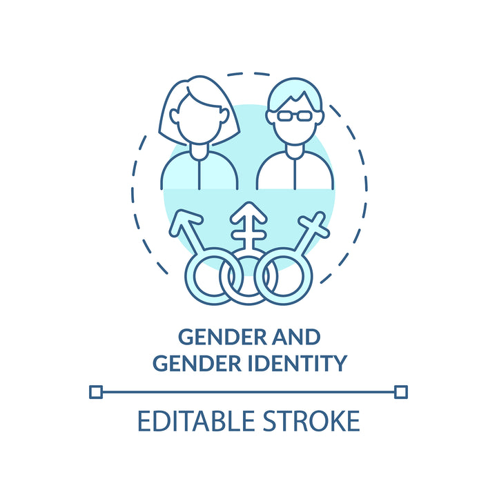 Diversity and inclusion concept icons bundle