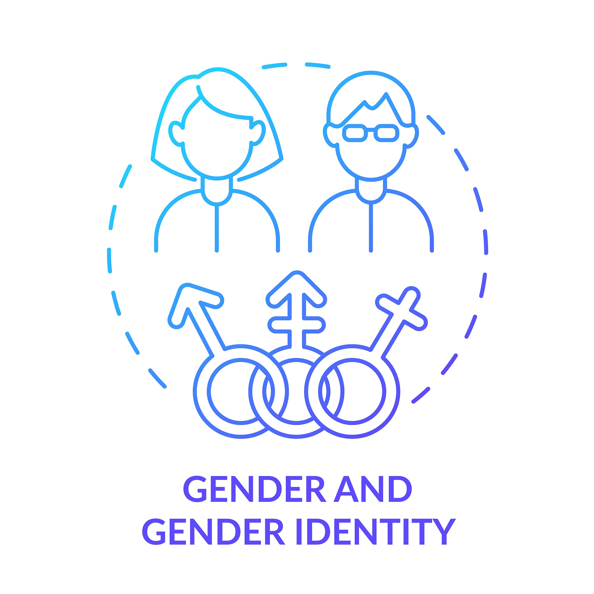 Diversity and inclusion concept icons bundle