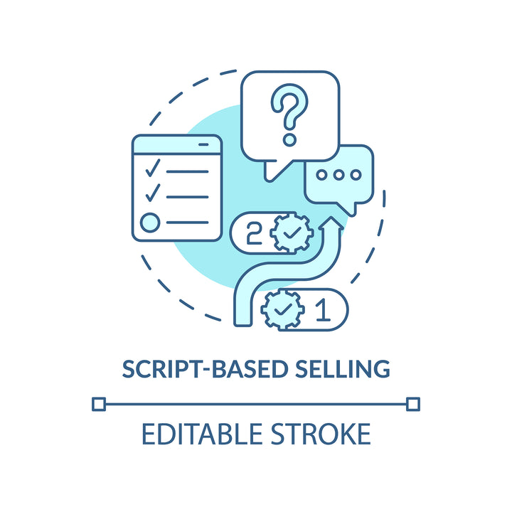 Sales trends concept icons bundle