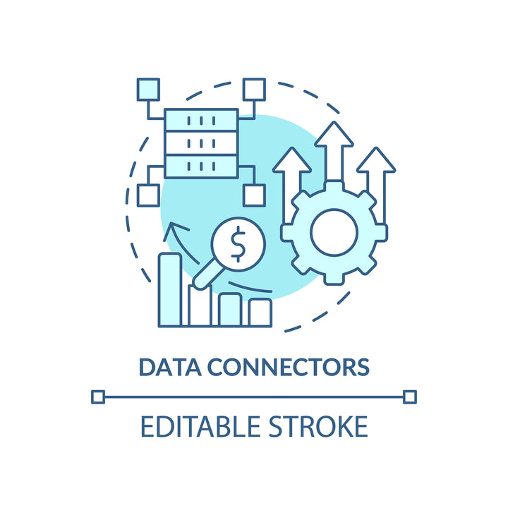 Sales trends concept icons bundle