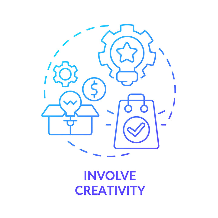 Sales trends concept icons bundle