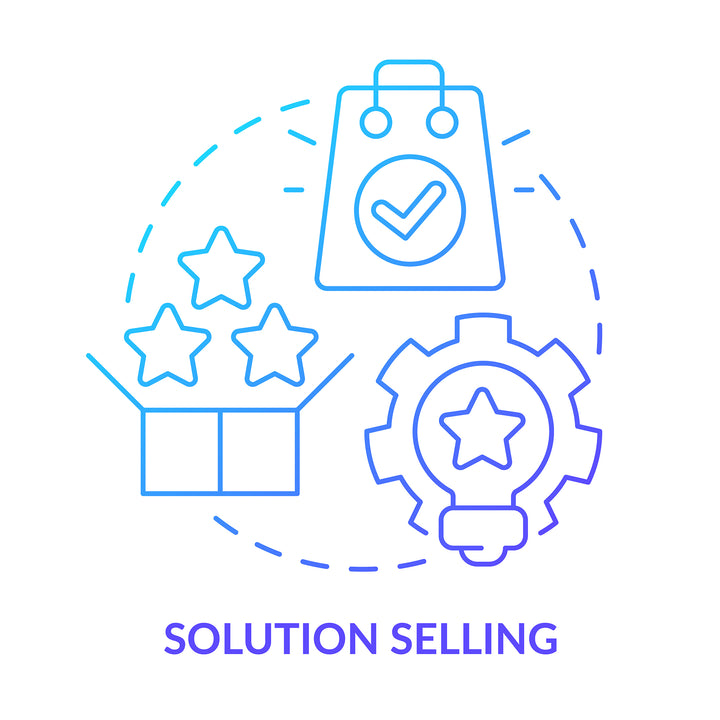 Sales trends concept icons bundle