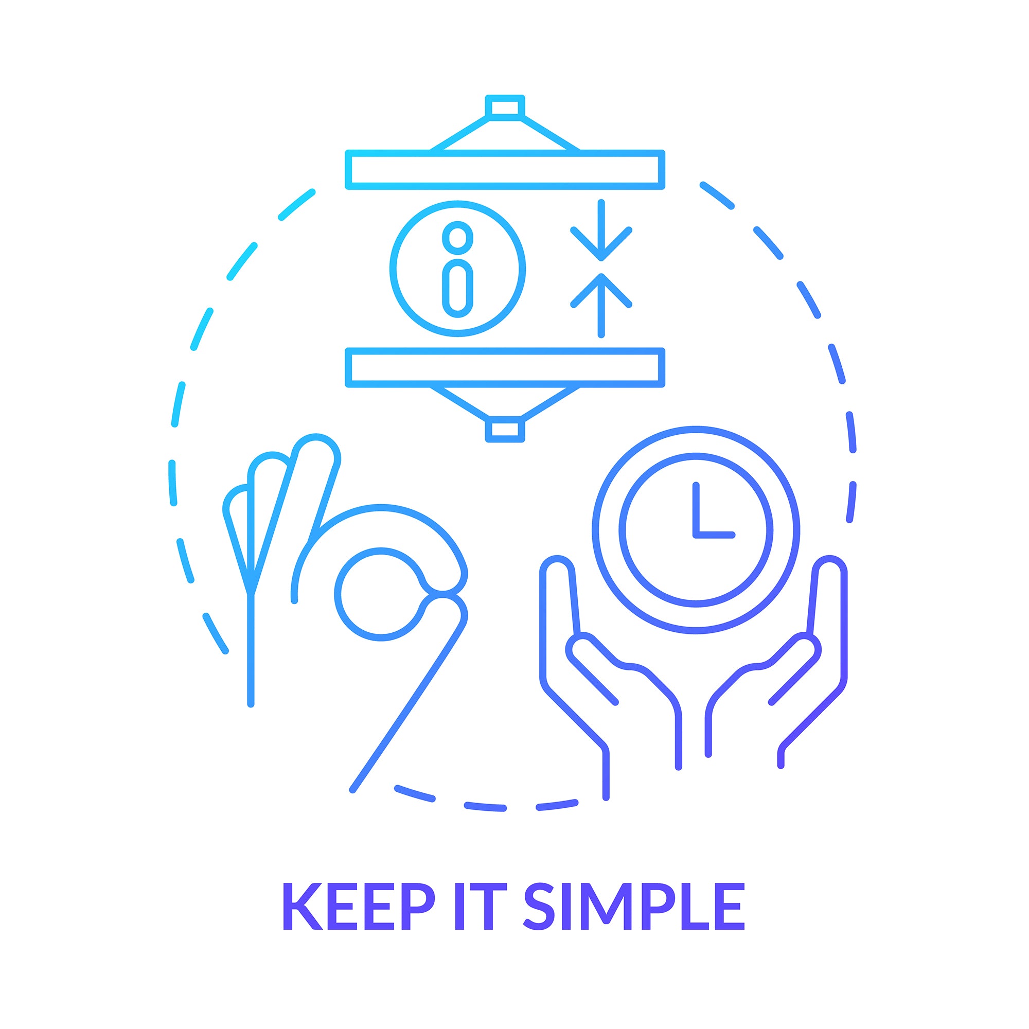 Sales trends concept icons bundle