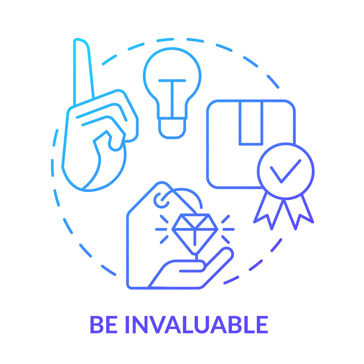 Sales trends concept icons bundle