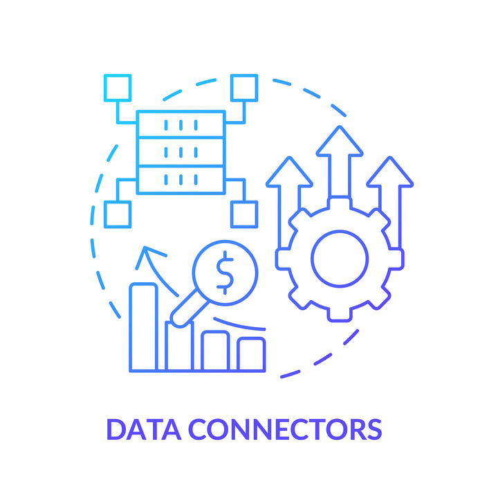 Sales trends concept icons bundle