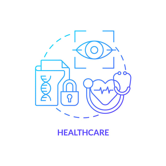 Digital identity concept icons bundle