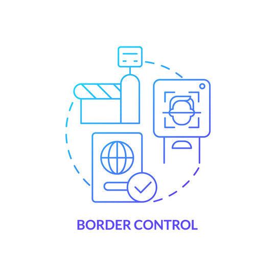 Digital identity concept icons bundle