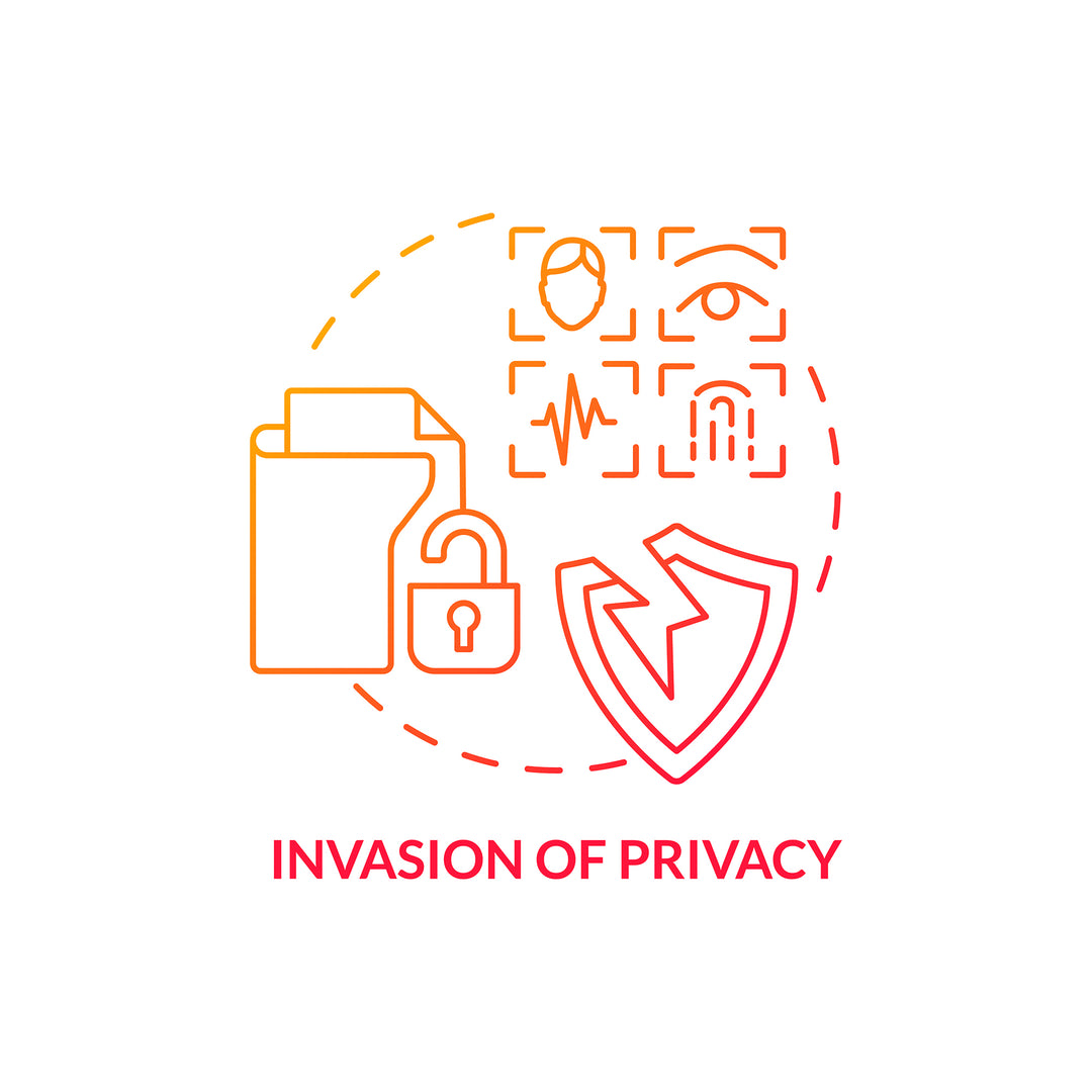 Digital identity concept icons bundle
