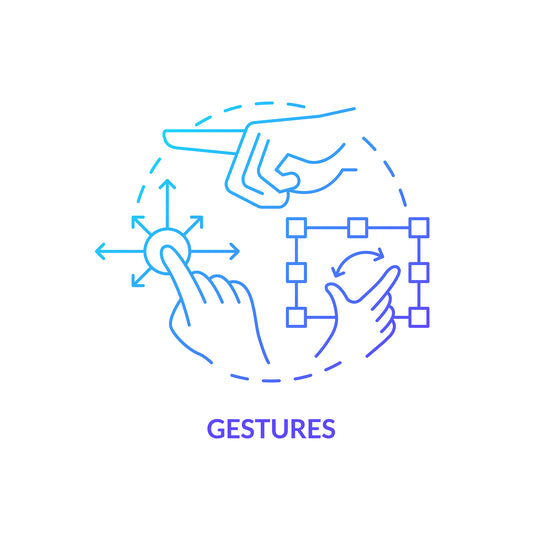 Digital identity concept icons bundle