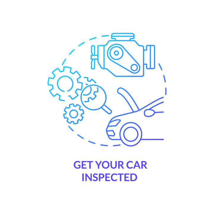 Road trip tips concept icons bundle