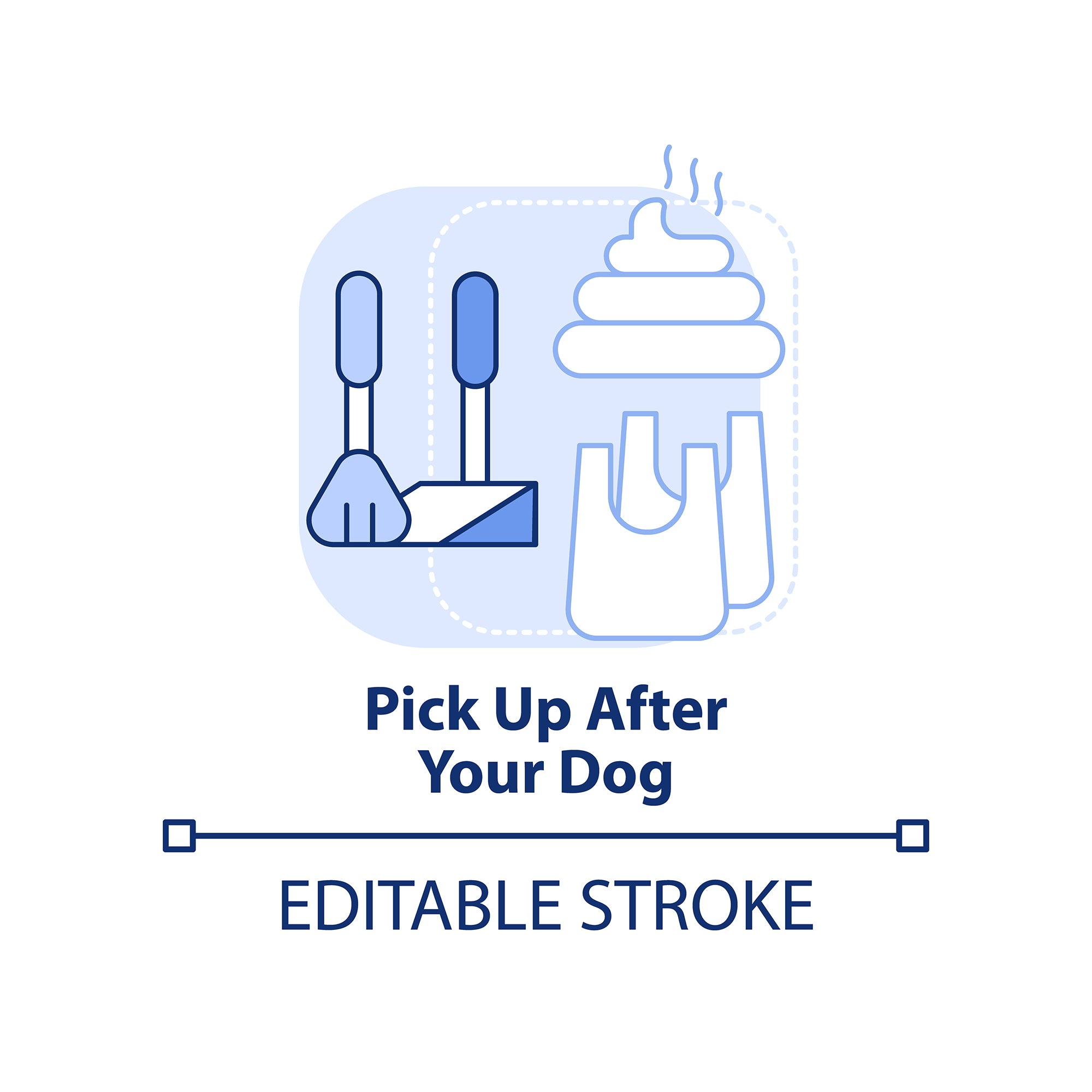 Road trip tips concept icons bundle