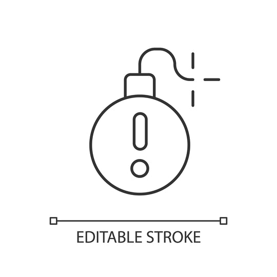 Supply chain management linear icons set