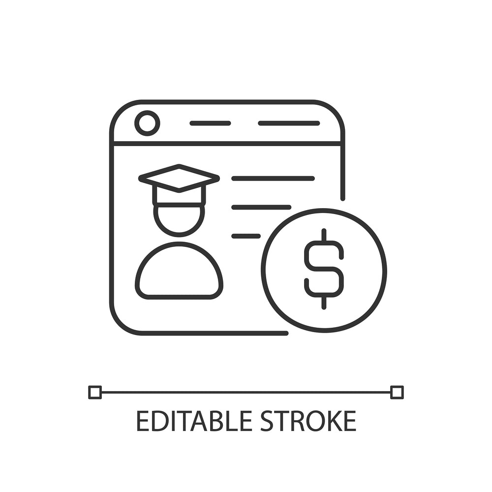 Saving linear icons set