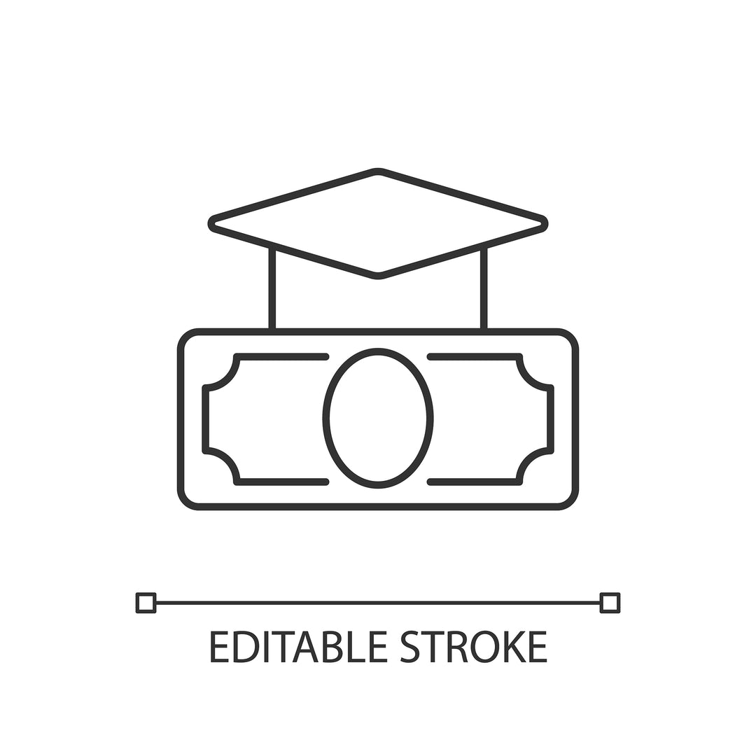 Saving linear icons set