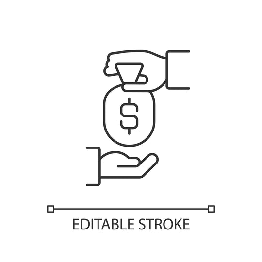 Saving linear icons set