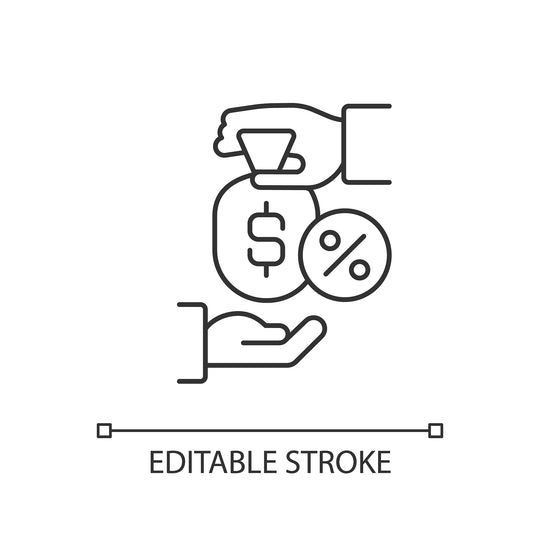 Saving linear icons set