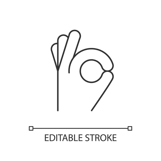 Saving linear icons set