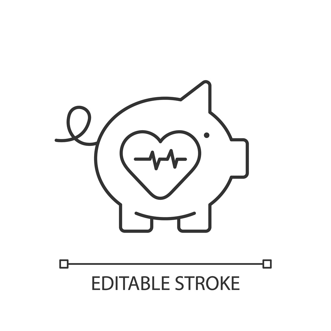 Saving linear icons set