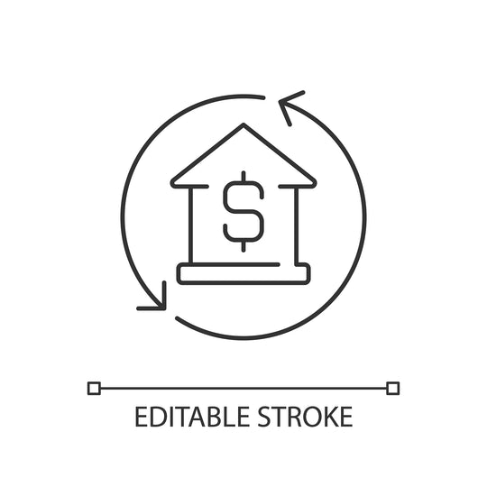 Saving linear icons set