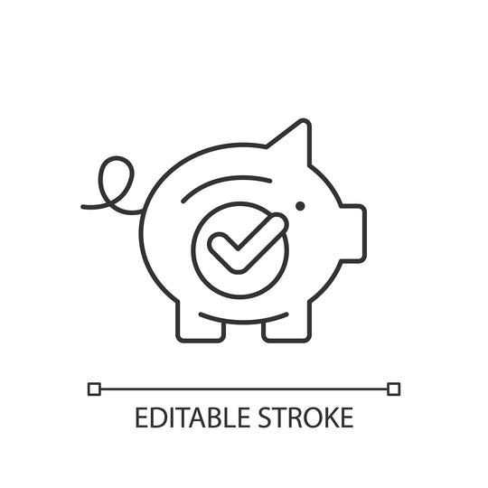 Saving linear icons set