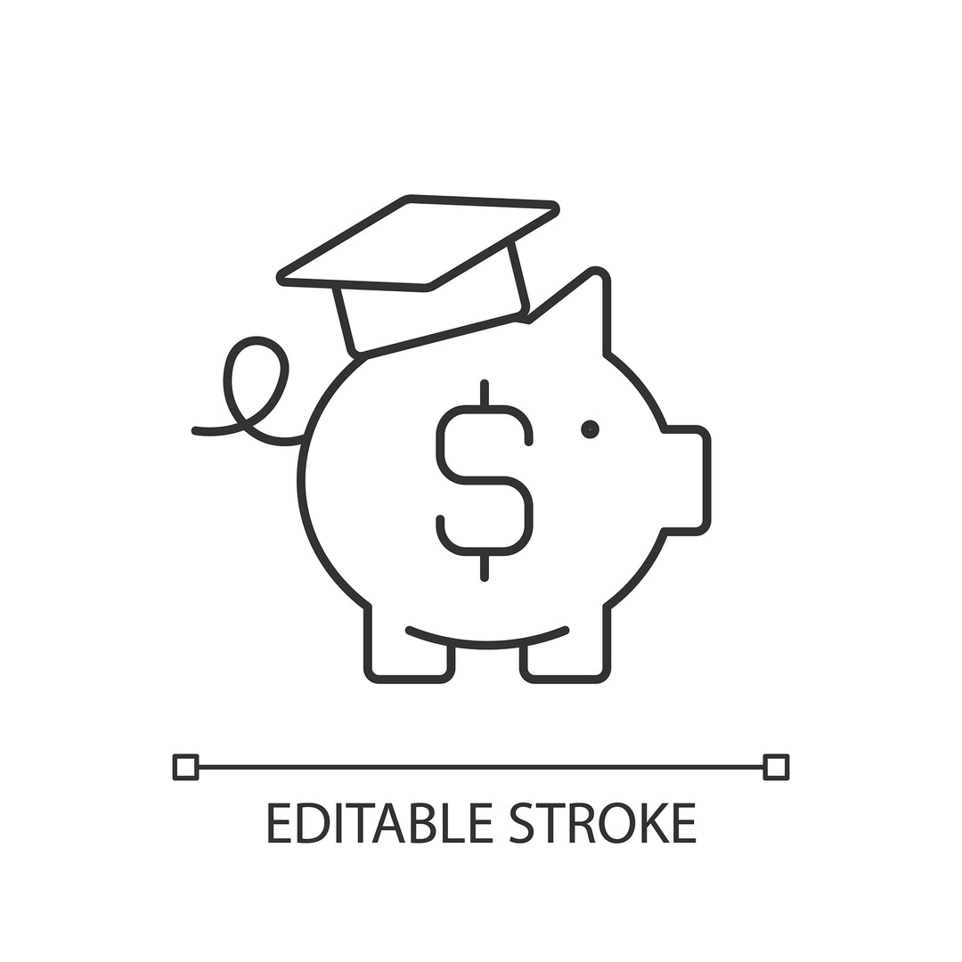Saving linear icons set