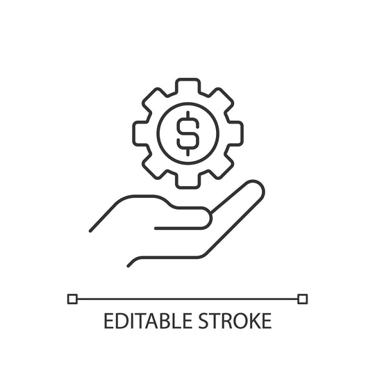 Saving linear icons set