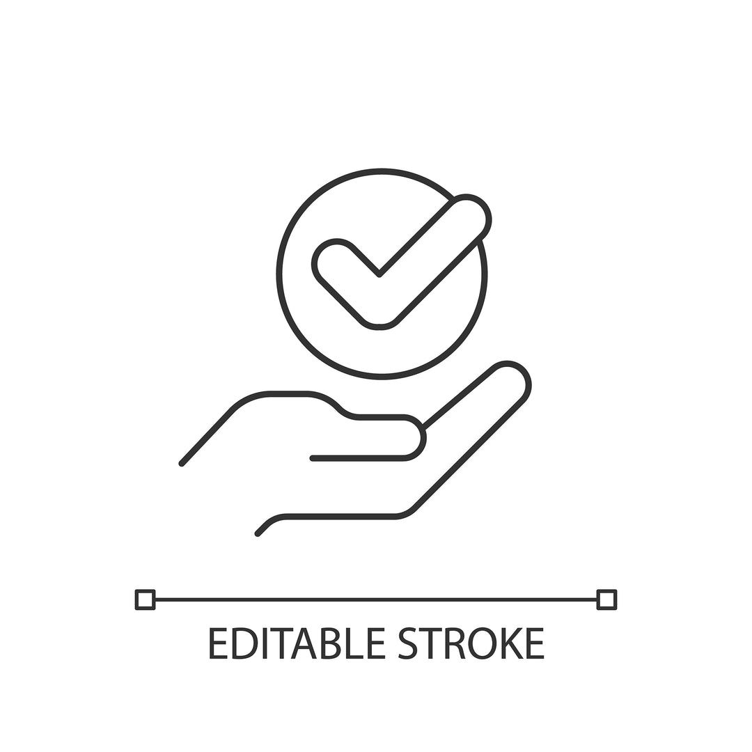 Saving linear icons set
