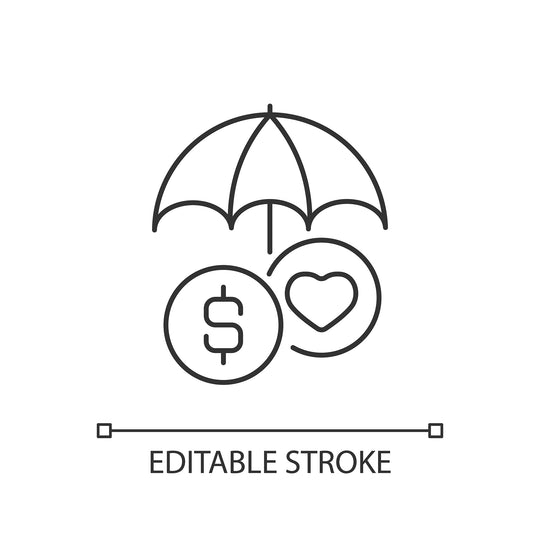 Saving linear icons set
