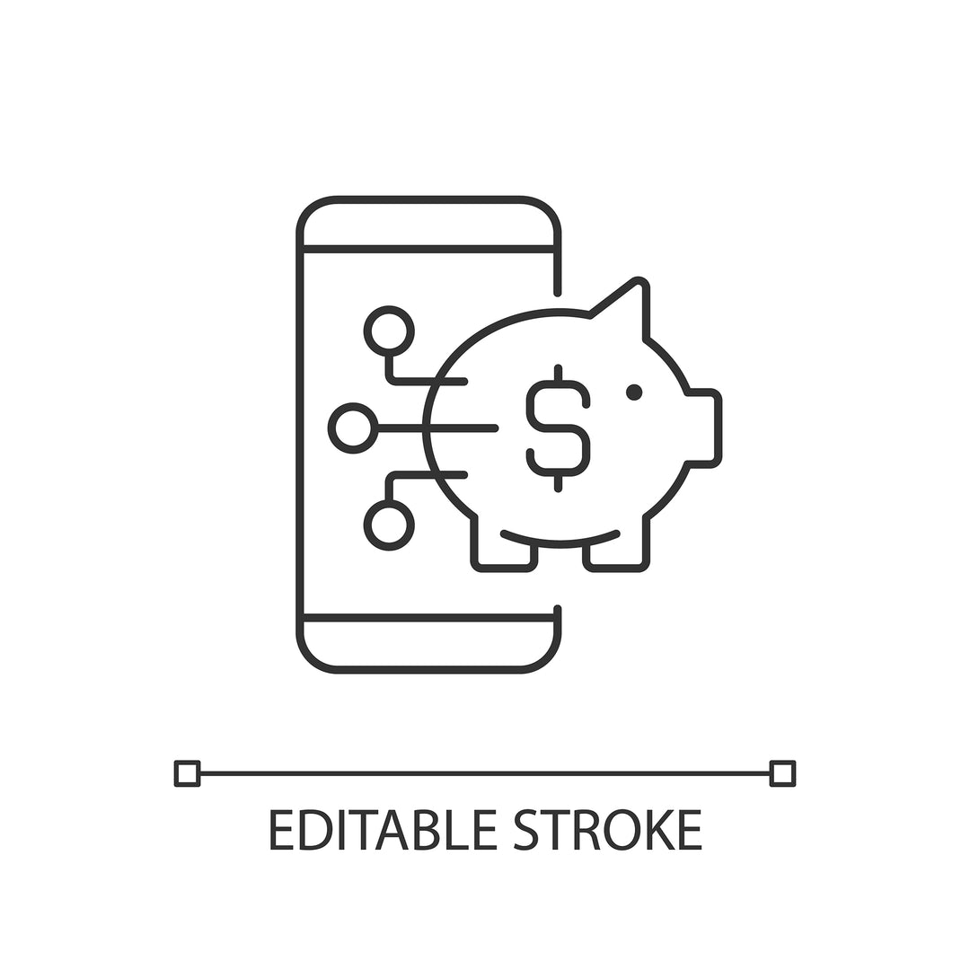 Saving linear icons set