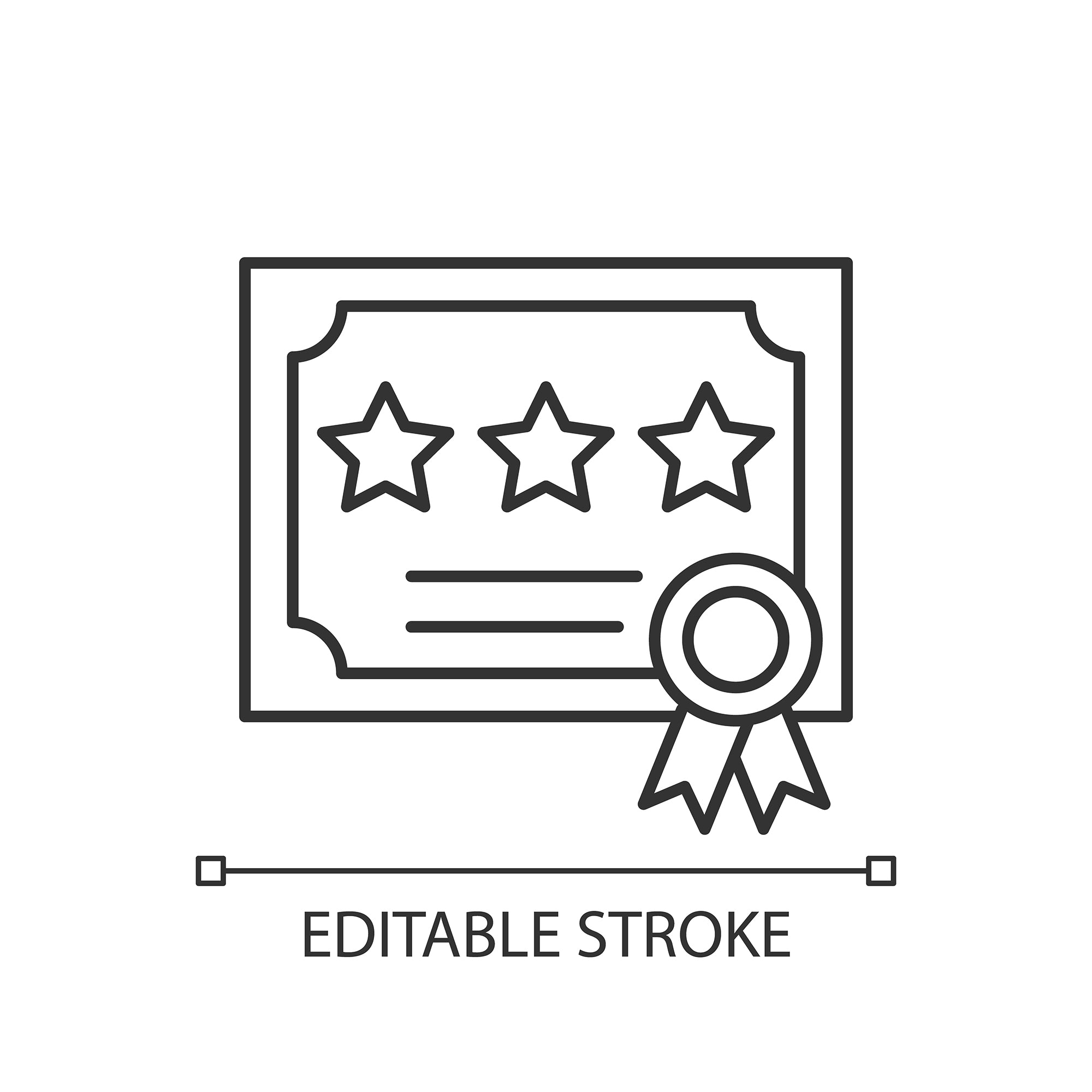Learning modern professions linear icons set
