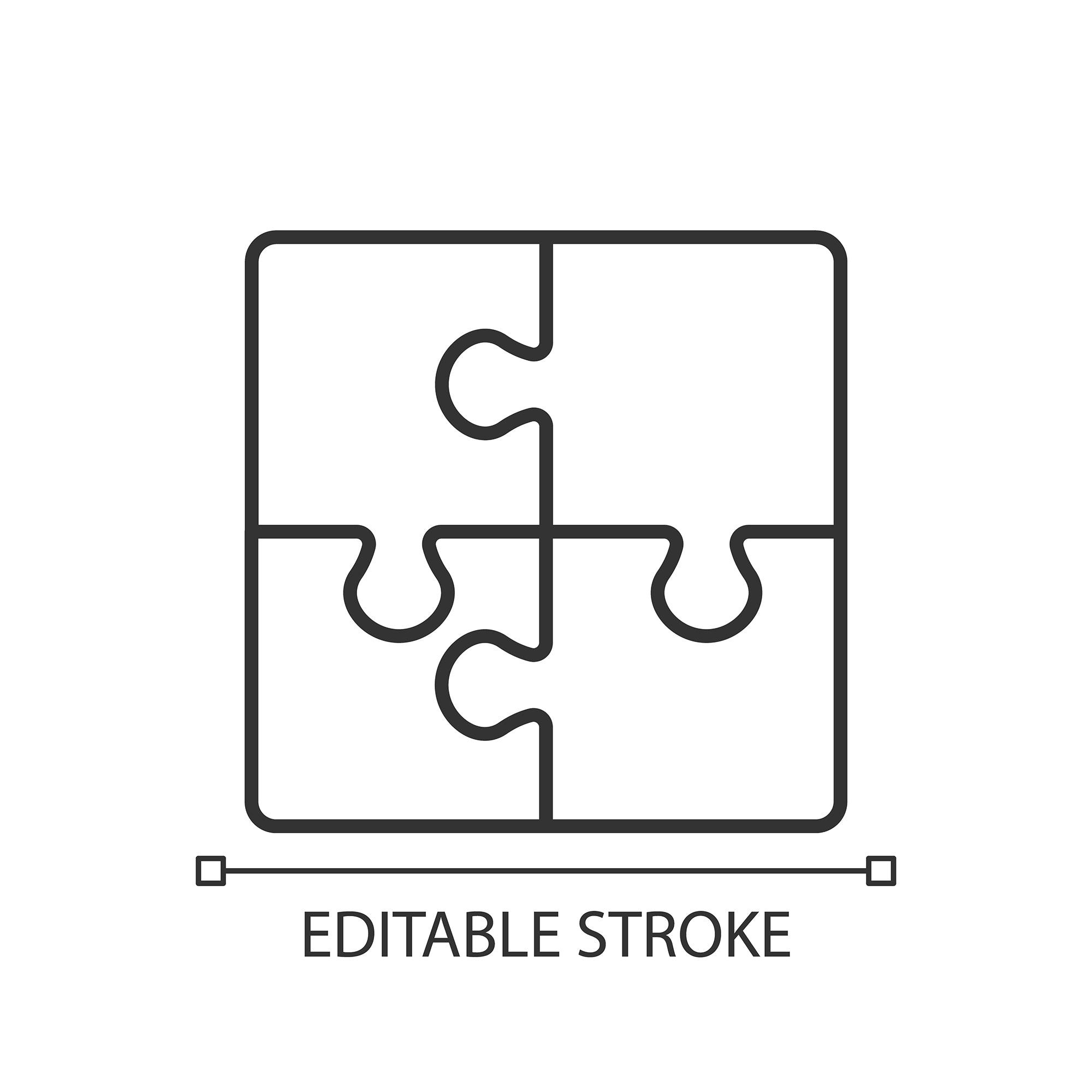 Learning modern professions linear icons set
