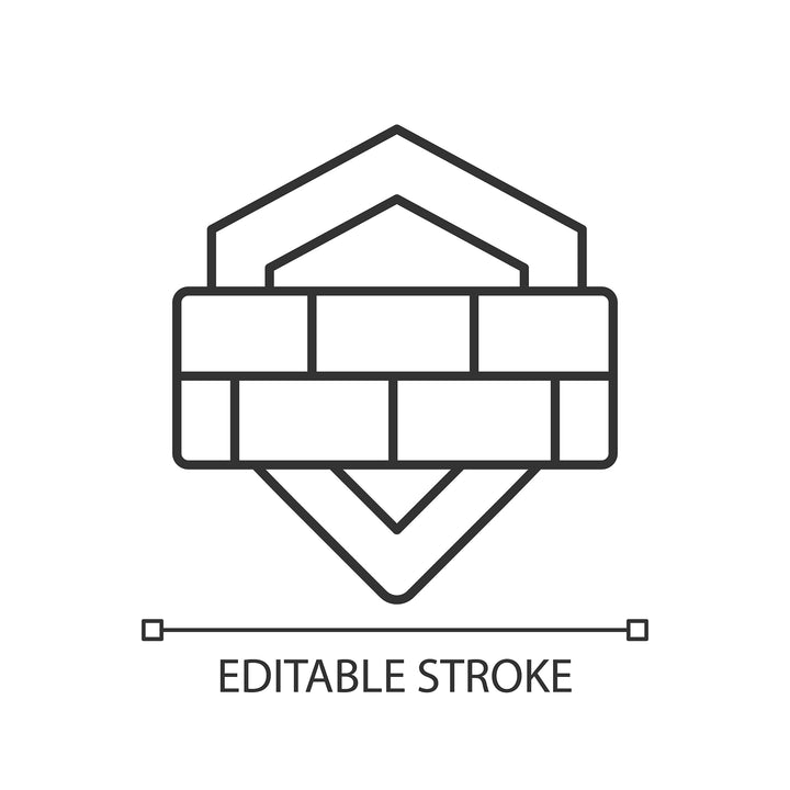 Learning modern professions linear icons set