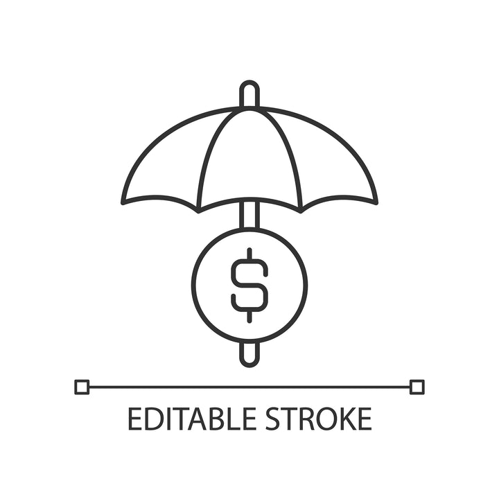 Organizational ethics linear icons set