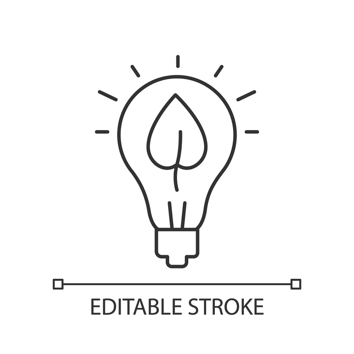 Organizational ethics linear icons set