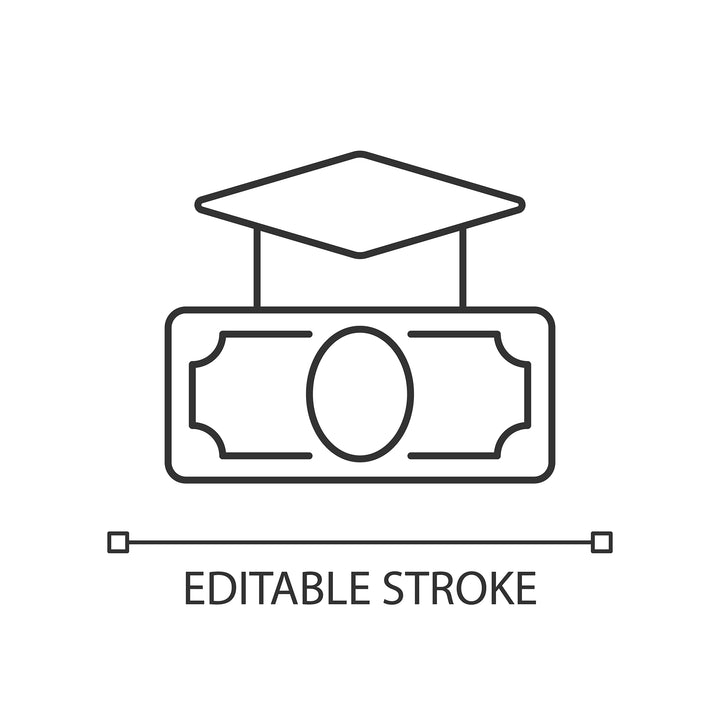 Organizational ethics linear icons set