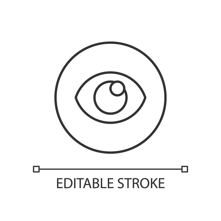 Organizational ethics linear icons set