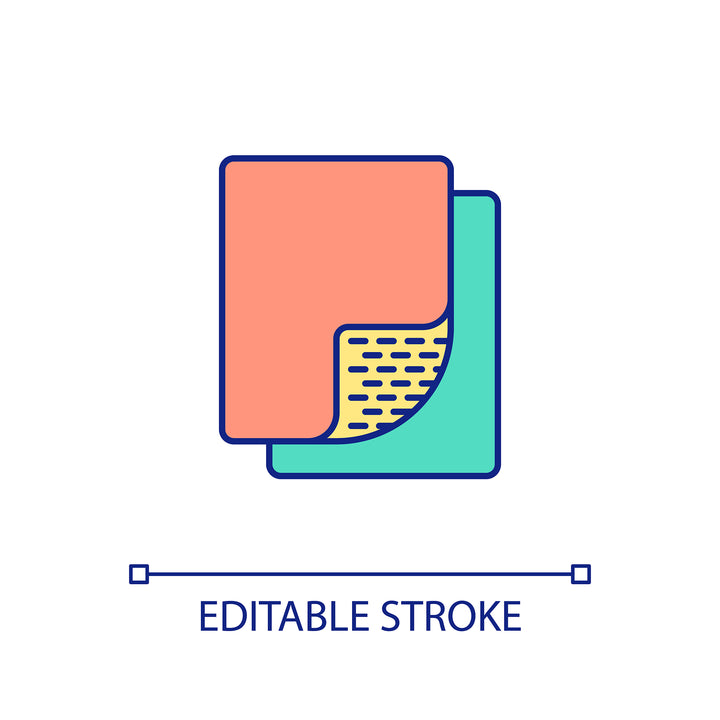 Energy efficiency RGB color icons set