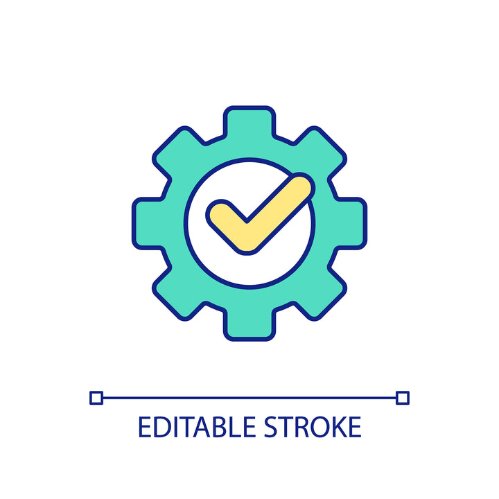 Energy efficiency RGB color icons set