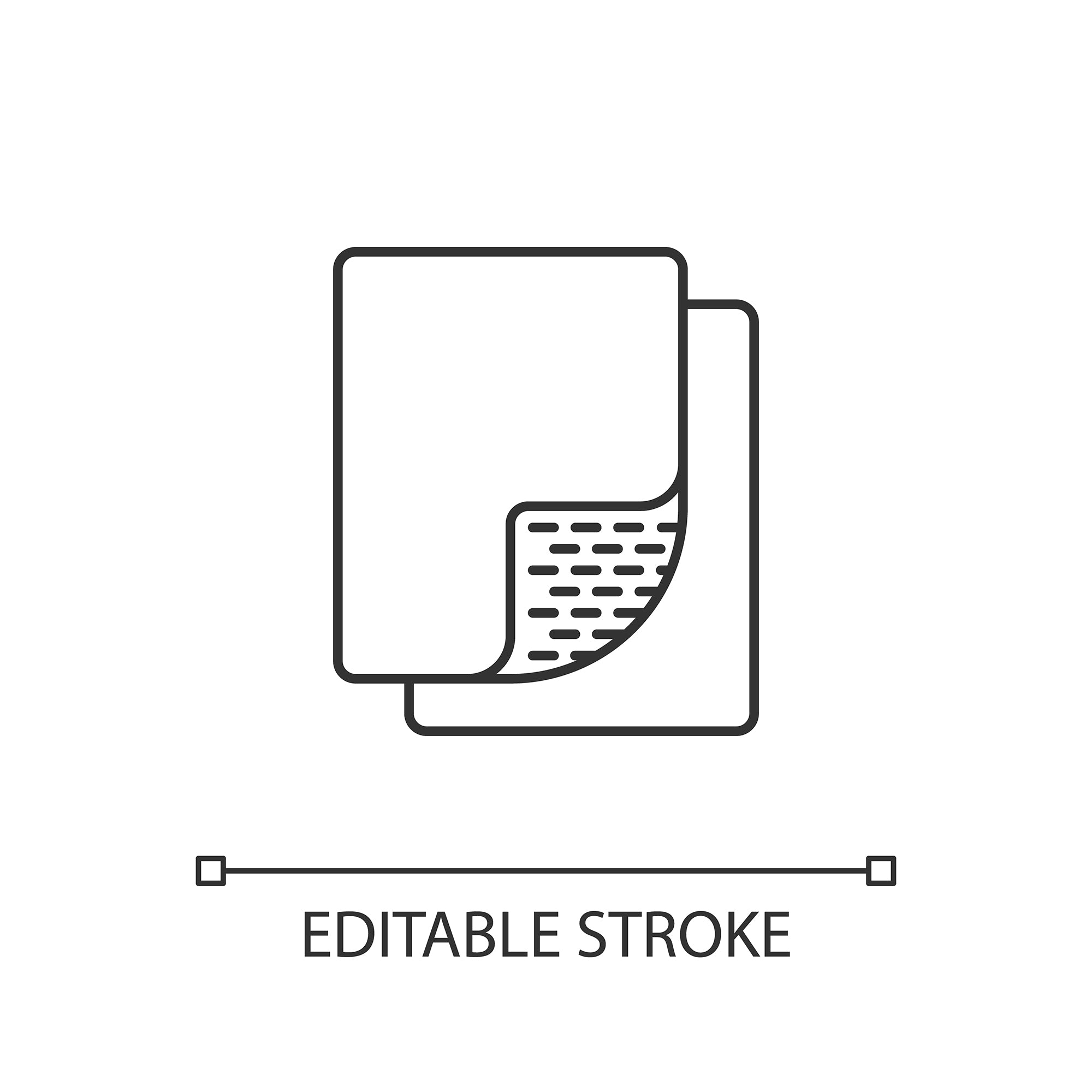 Energy efficiency linear icons set