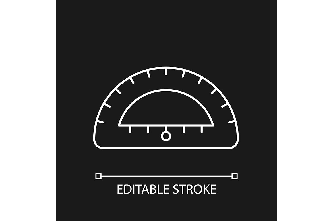 School supplies linear icons set