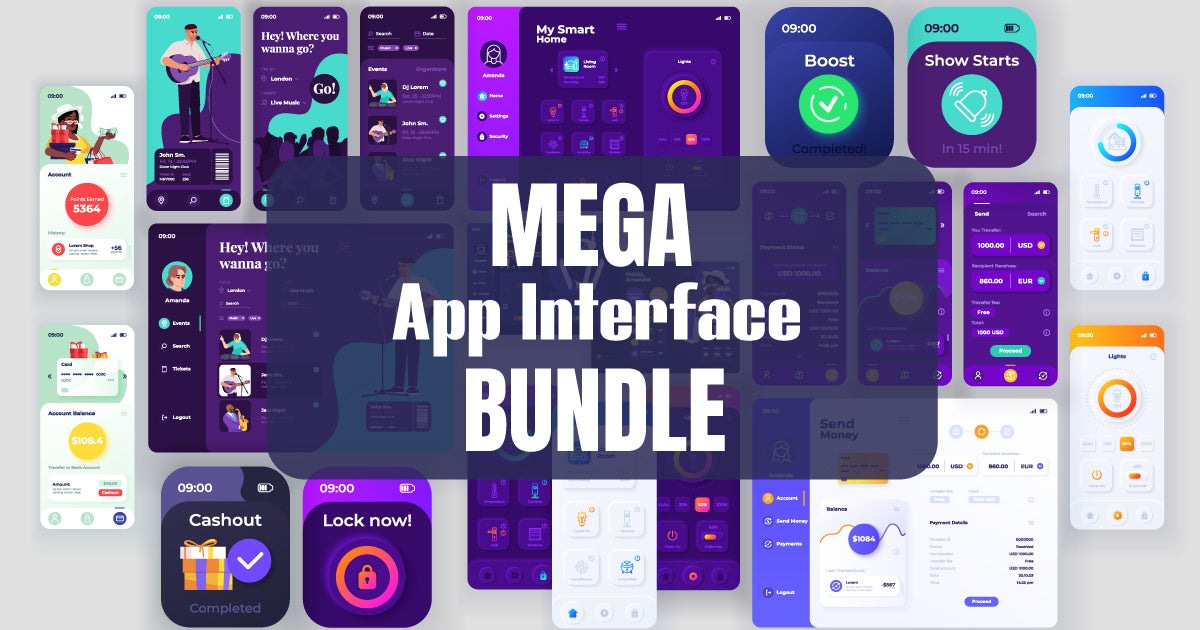 Mega app interface bundle