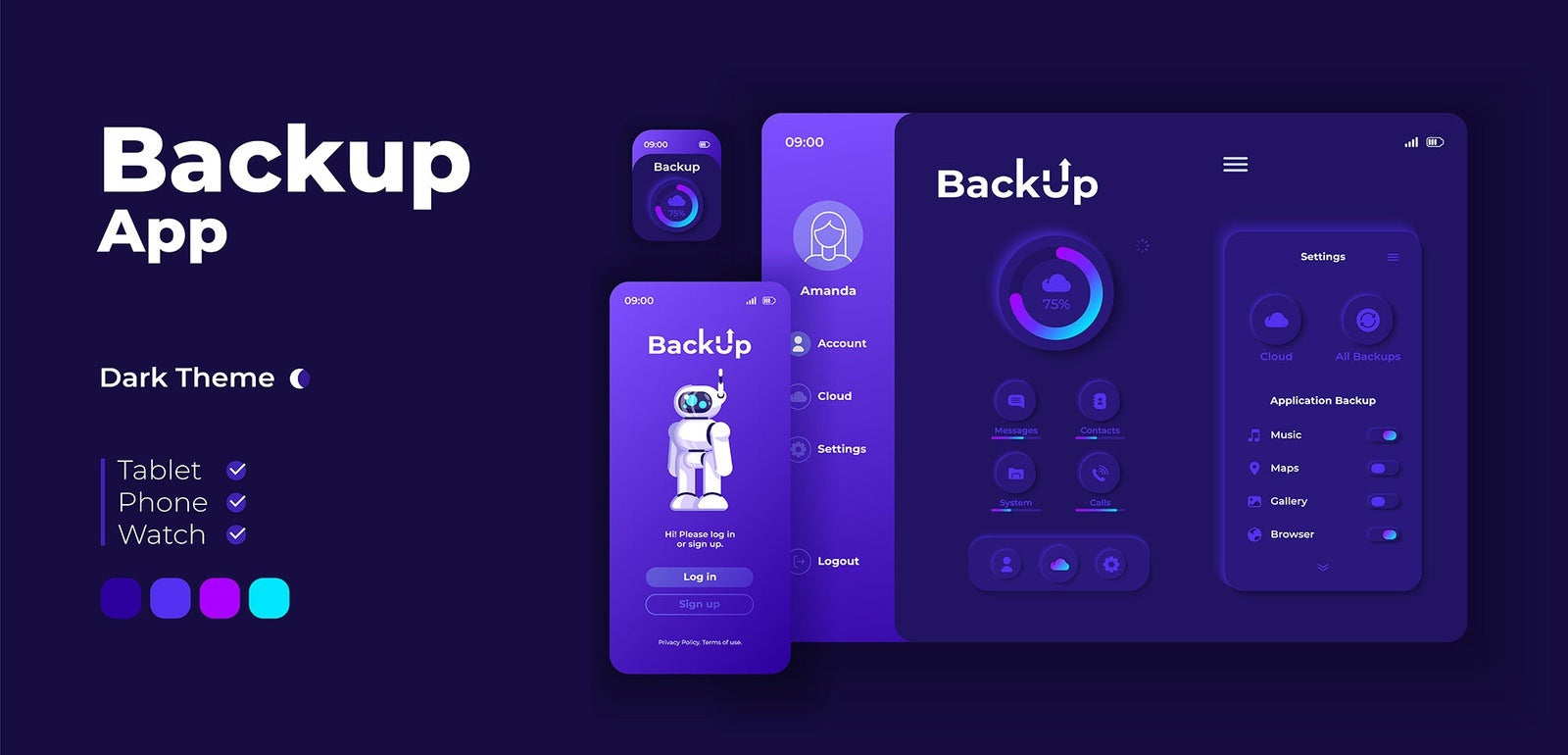 Mega app interface bundle