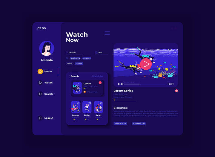 Mega app interface bundle