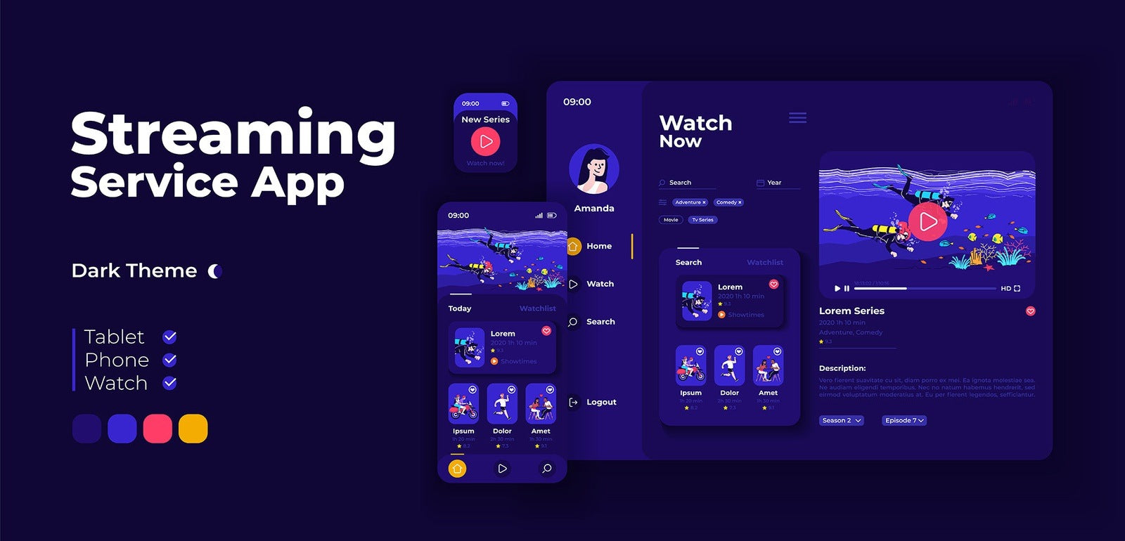 Mega app interface bundle