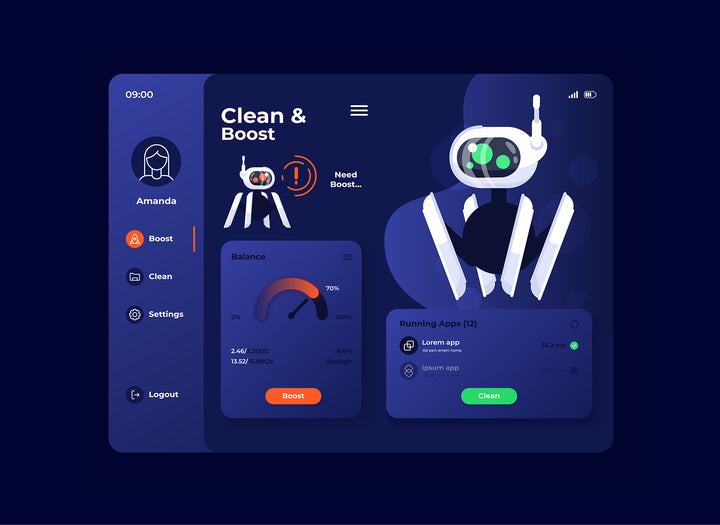 Mega app interface bundle