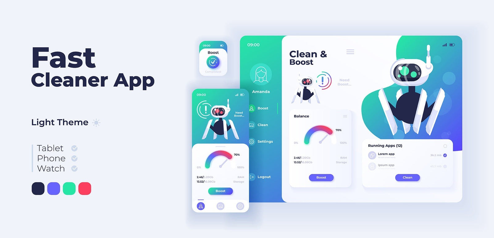 Mega app interface bundle