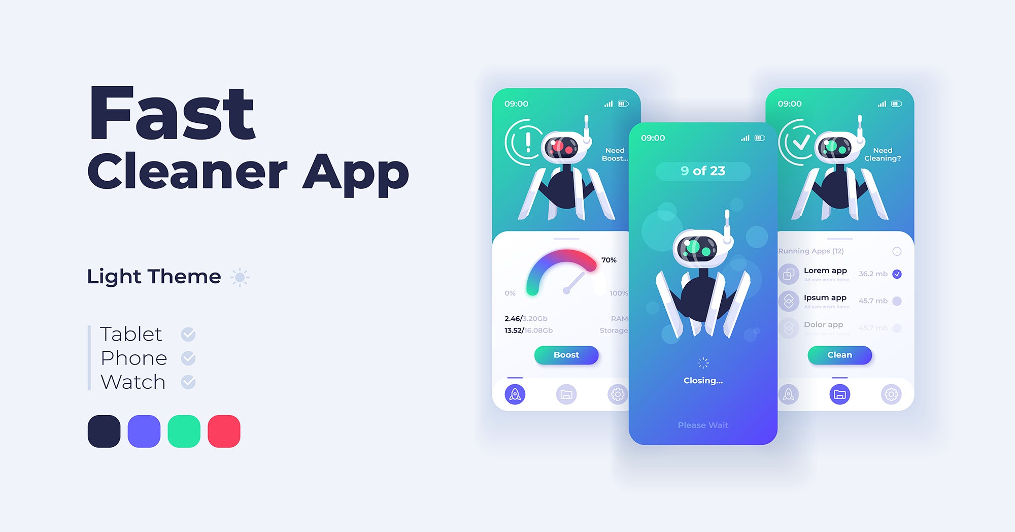 Mega app interface bundle