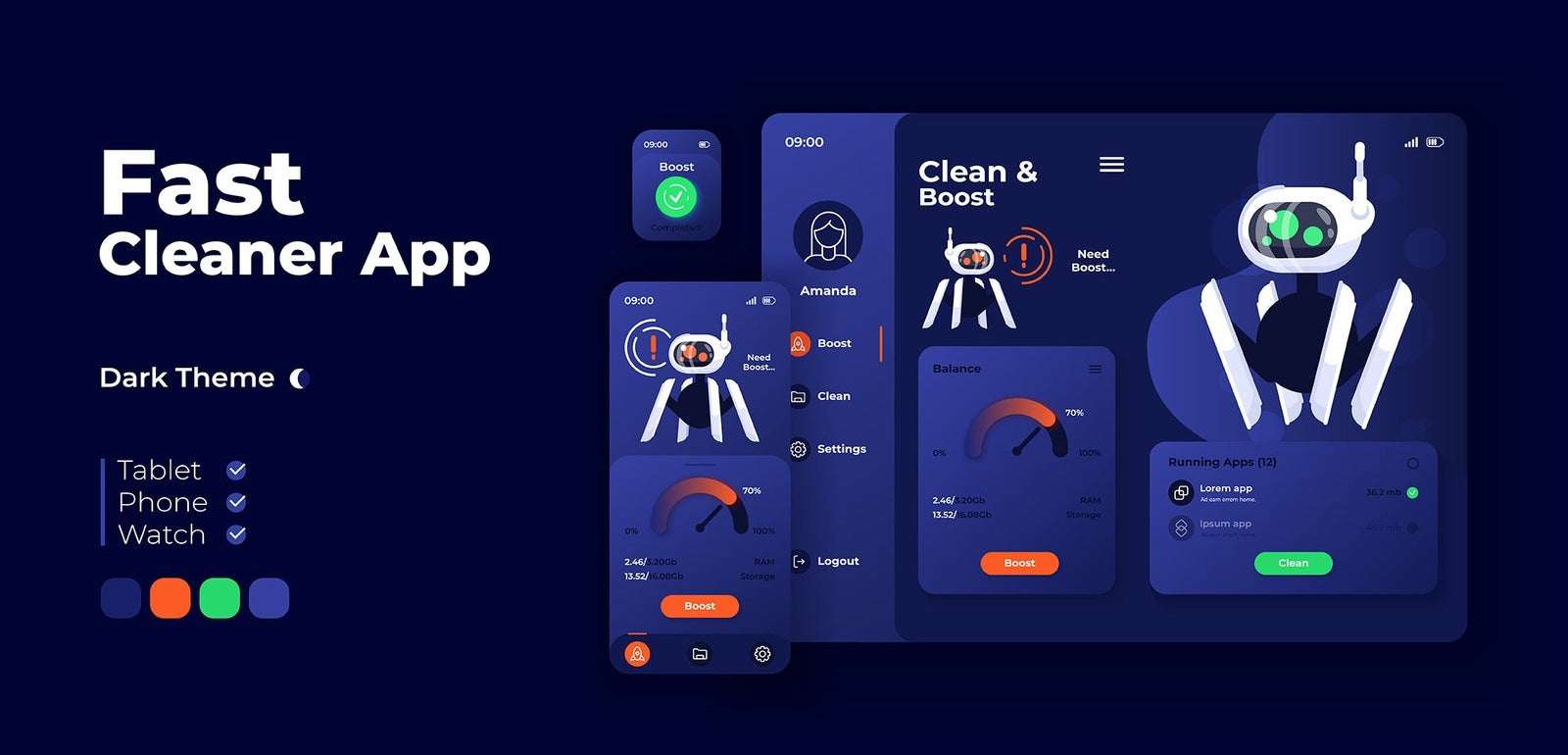 Mega app interface bundle