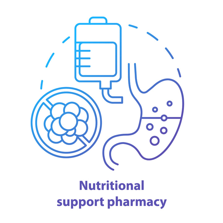 Pharmacy concept icons bundle